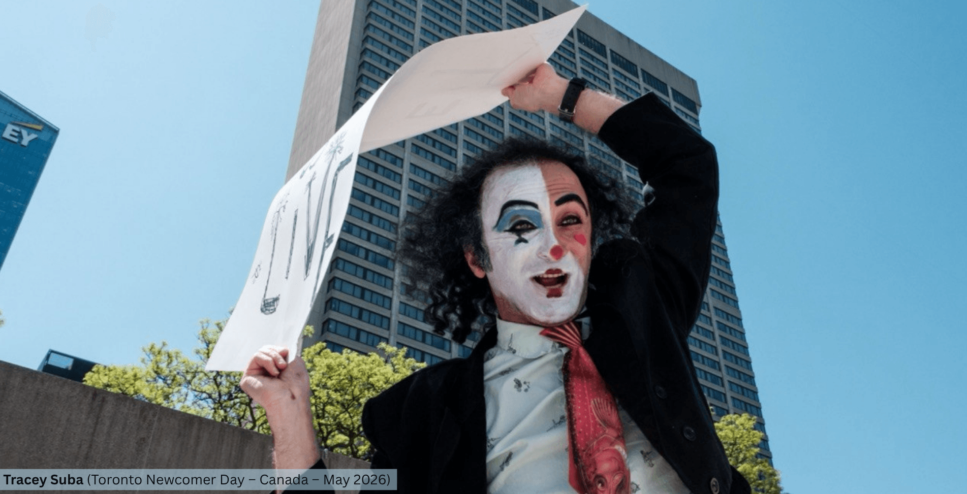 Nomad Clown Caravan | NCC | Alireza Keymanesh | Toronto | Nathan Phillips Square | Walter Saunders Memorial Park