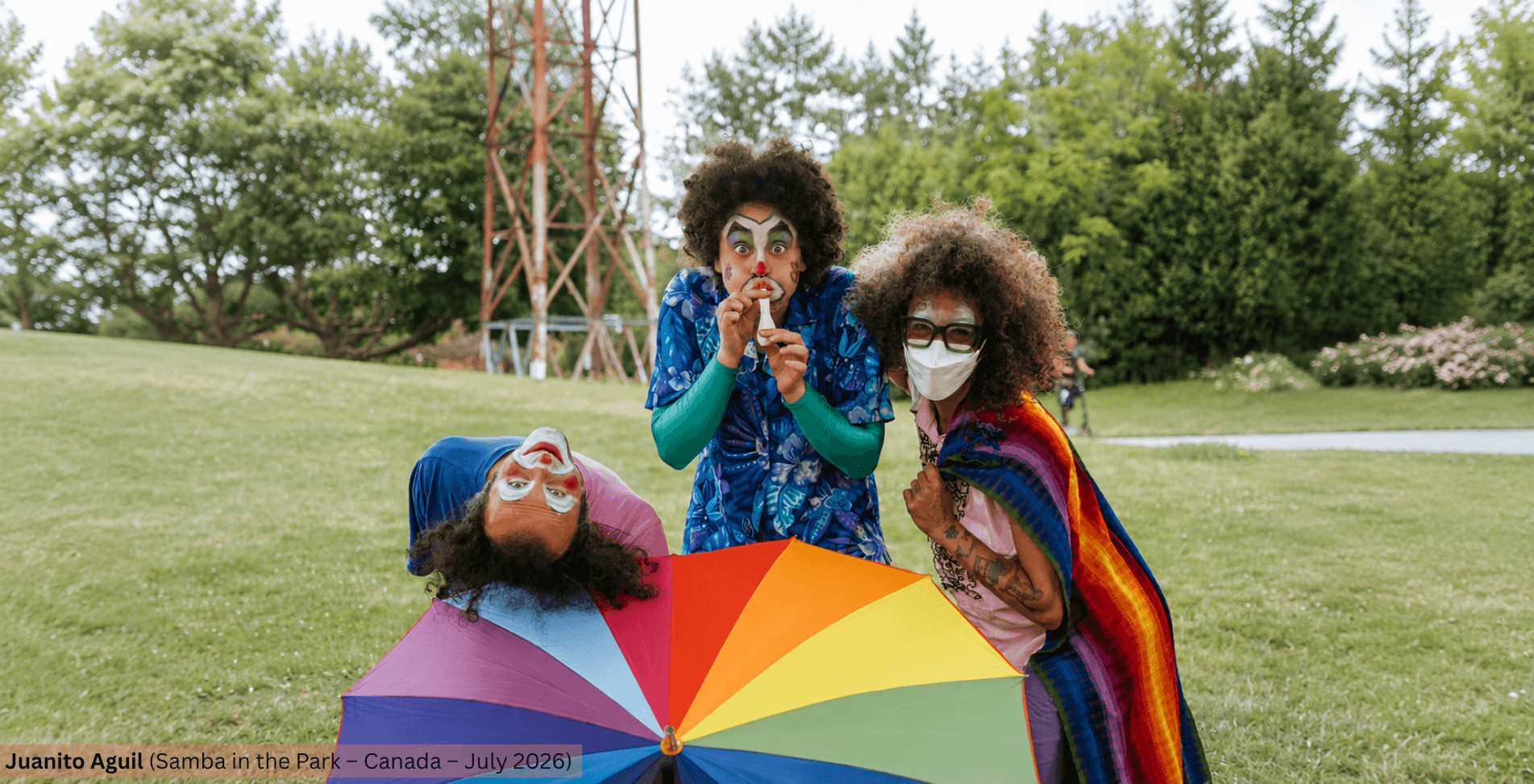 Nomad Clown Caravan | NCC | Alireza Keymanesh | Toronto | Walter Saunders Memorial Park | Samba in the Park