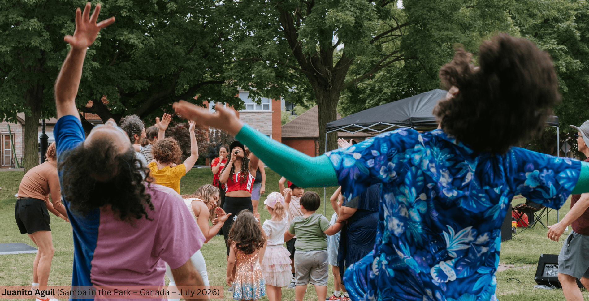 Nomad Clown Caravan | NCC | Alireza Keymanesh | Toronto | Walter Saunders Memorial Park | Samba in the Park