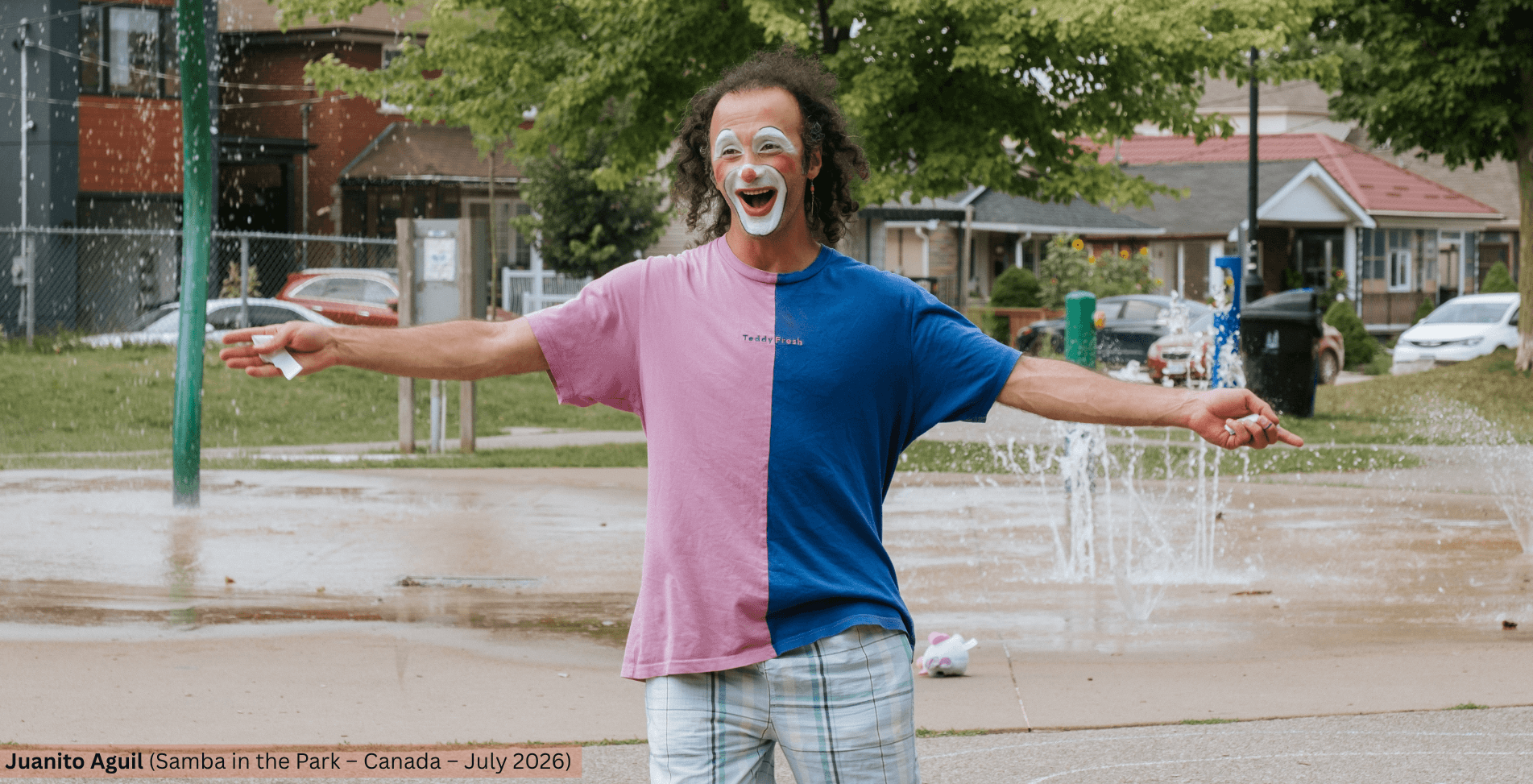 Nomad Clown Caravan | NCC | Alireza Keymanesh | Toronto | Walter Saunders Memorial Park | Samba in the Park