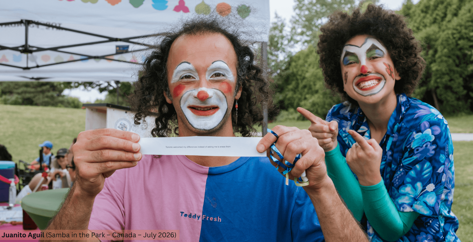 Nomad Clown Caravan | NCC | Alireza Keymanesh | Toronto | Walter Saunders Memorial Park | Samba in the Park