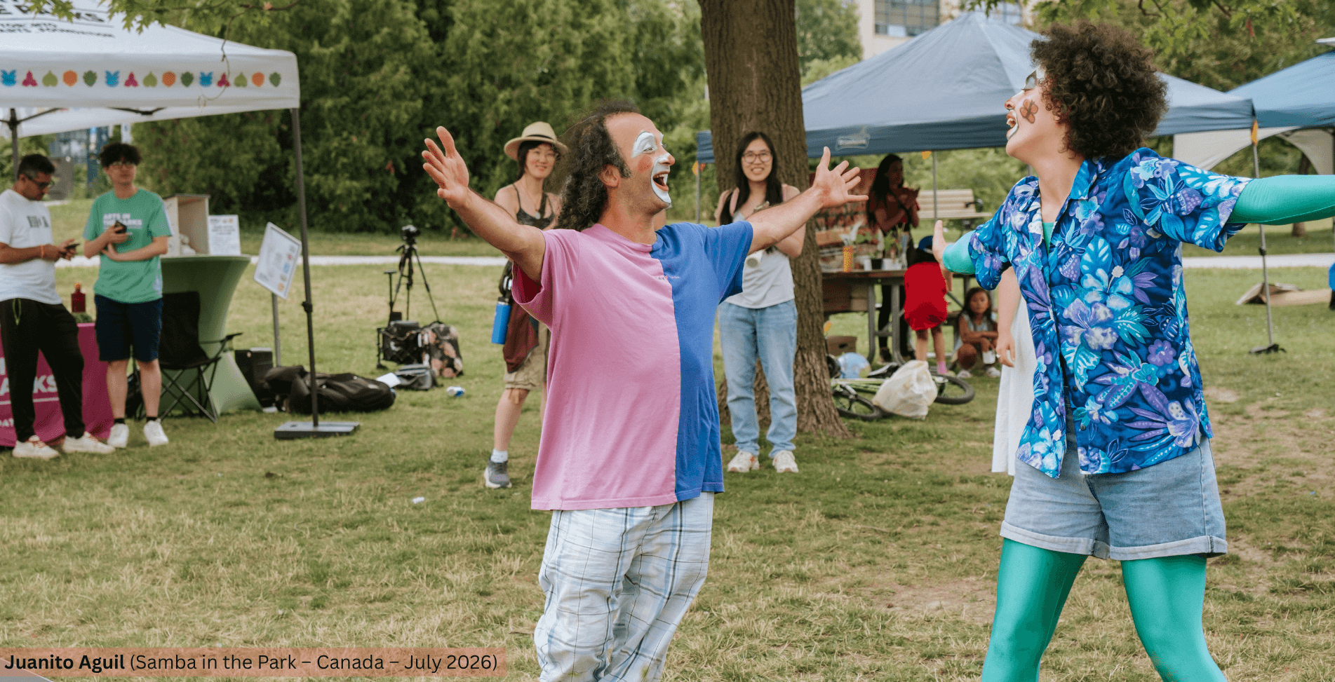 Nomad Clown Caravan | NCC | Alireza Keymanesh | Toronto | Walter Saunders Memorial Park | Samba in the Park