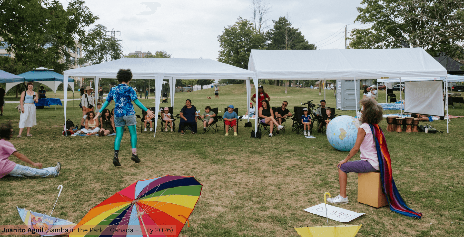 Nomad Clown Caravan | NCC | Alireza Keymanesh | Toronto | Walter Saunders Memorial Park | Samba in the Park