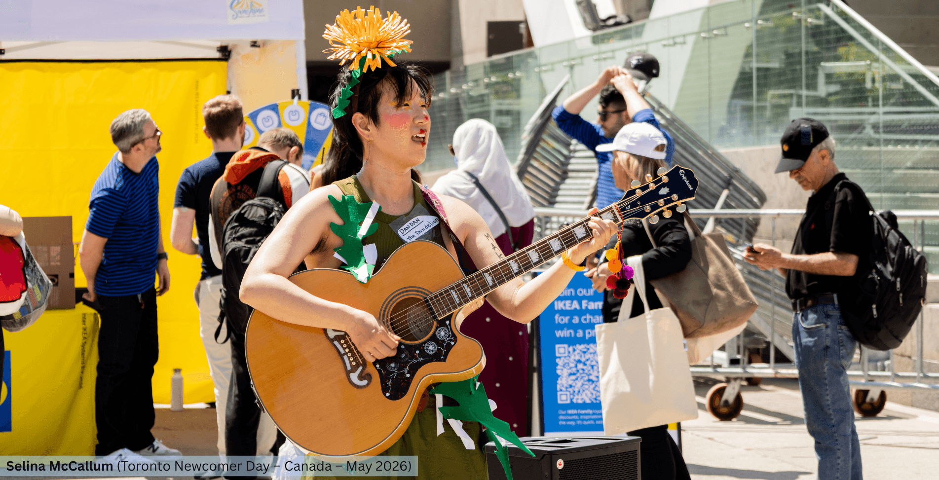 Nomad Clown Caravan | NCC | Alireza Keymanesh | Toronto | Nathan Phillips Square | Toronto Newcomer Day