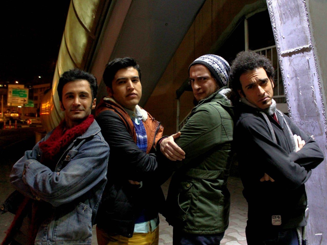 Ext-Friends-Night | Mehdi Ahmadpanah | Alireza Keymanesh | Mohammadreza Abangah | Amin Moghadasi | Behnam Khorram Nick | Photo
