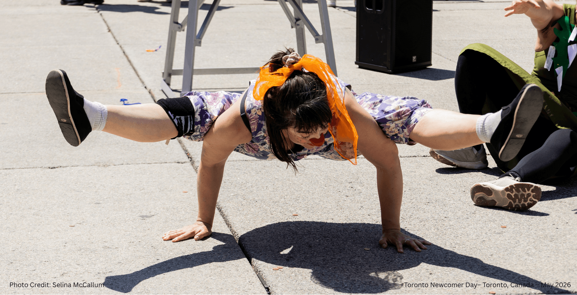 Nomad Clown Caravan | NCC | Alireza Keymanesh | Toronto | Nathan Phillips Square | Toronto Newcomer Day | Selina McCallum