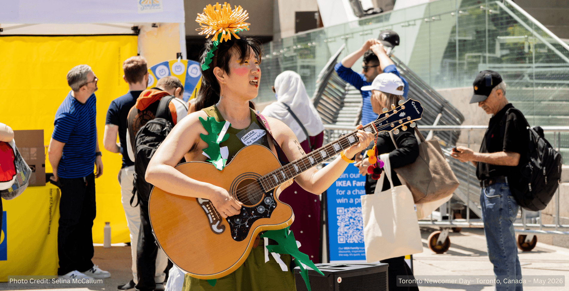 Nomad Clown Caravan | NCC | Alireza Keymanesh | Toronto | Nathan Phillips Square | Toronto Newcomer Day