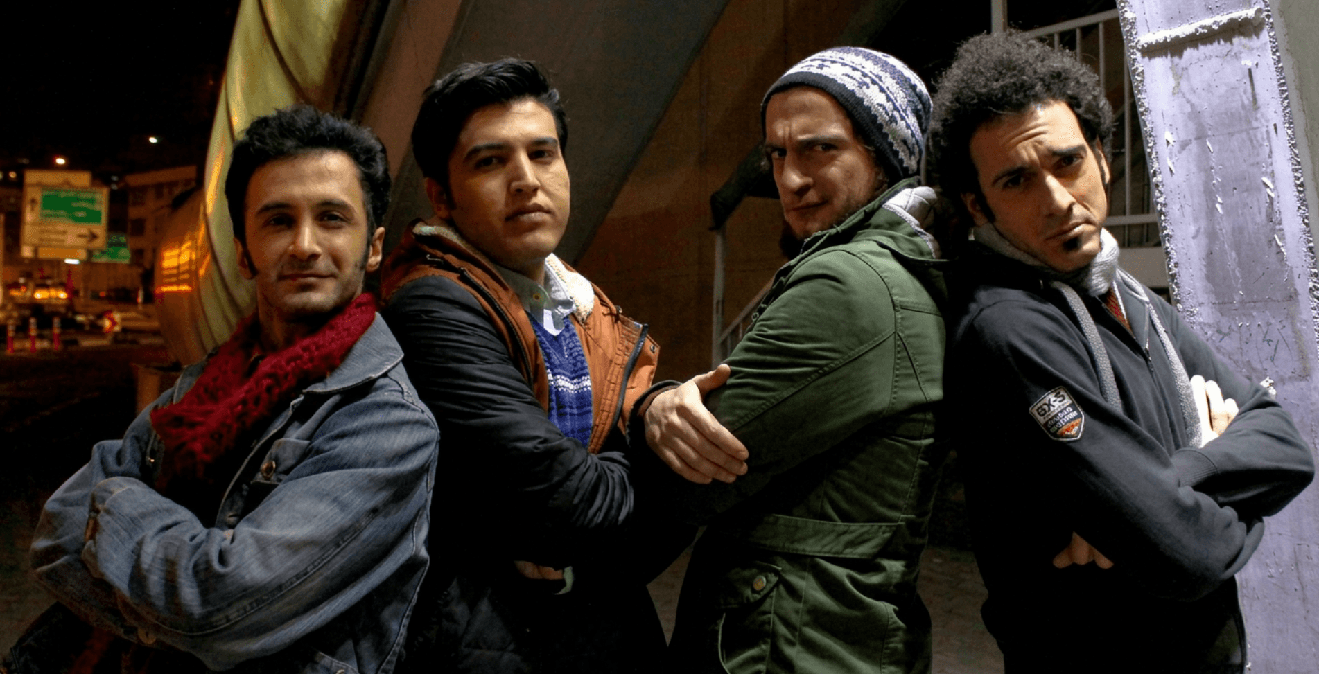 Ext-Friends-Night | Mehdi Ahmadpanah | Alireza Keymanesh | Mohammadreza Abangah | Amin Moghadasi | Behnam Khorram Nick | Photo