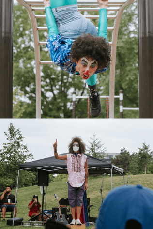 Nomad Clown Caravan | NCC | Alireza Keymanesh | Toronto | Walter Saunders Memorial Park | Samba in the Park