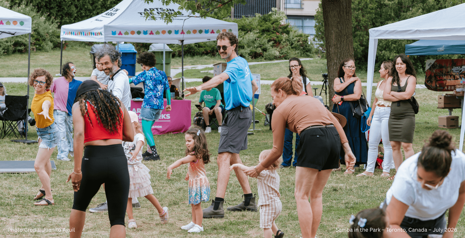 Nomad Clown Caravan | NCC | Alireza Keymanesh | Toronto | Walter Saunders Memorial Park | Samba in the Park