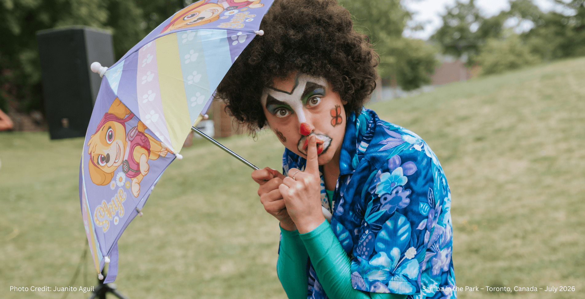 Nomad Clown Caravan | NCC | Alireza Keymanesh | Toronto | Walter Saunders Memorial Park | Samba in the Park