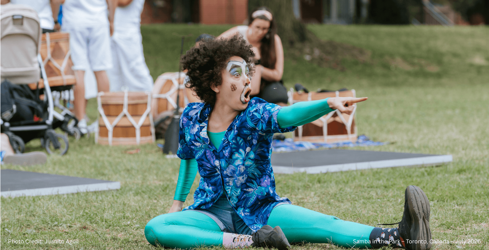 Nomad Clown Caravan | NCC | Alireza Keymanesh | Toronto | Walter Saunders Memorial Park | Samba in the Park