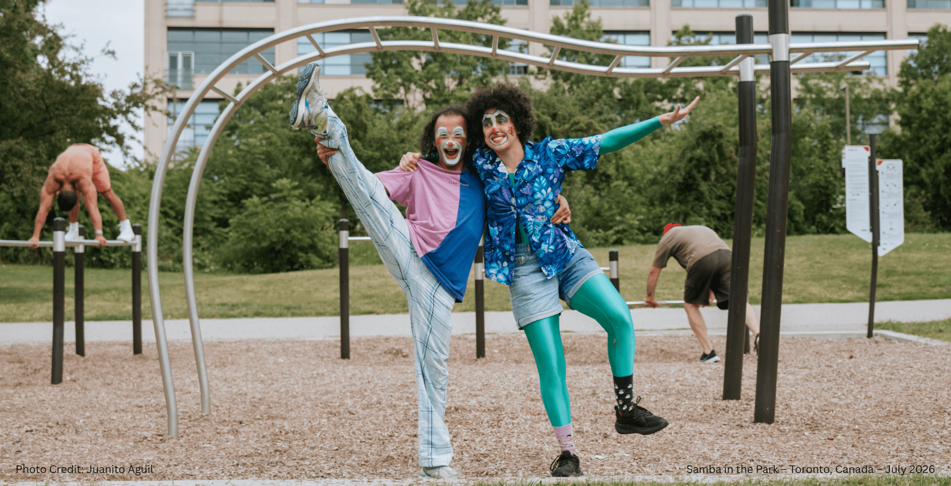 Nomad Clown Caravan | NCC | Alireza Keymanesh | Toronto | Walter Saunders Memorial Park | Samba in the Park