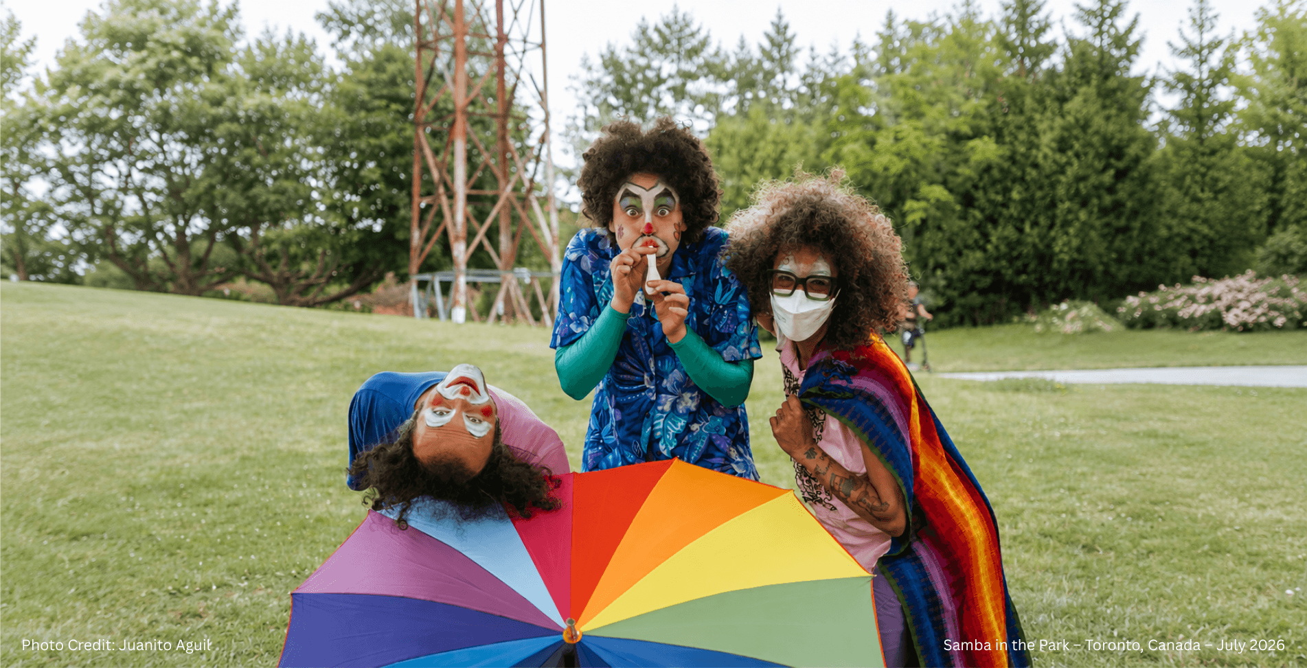 Nomad Clown Caravan | NCC | Alireza Keymanesh | Toronto | Walter Saunders Memorial Park | Samba in the Park