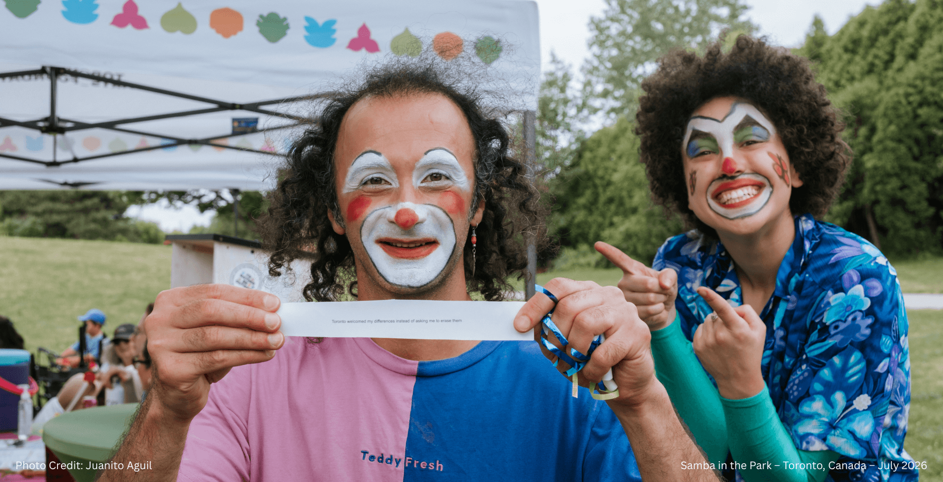 Nomad Clown Caravan | NCC | Alireza Keymanesh | Toronto | Walter Saunders Memorial Park | Samba in the Park