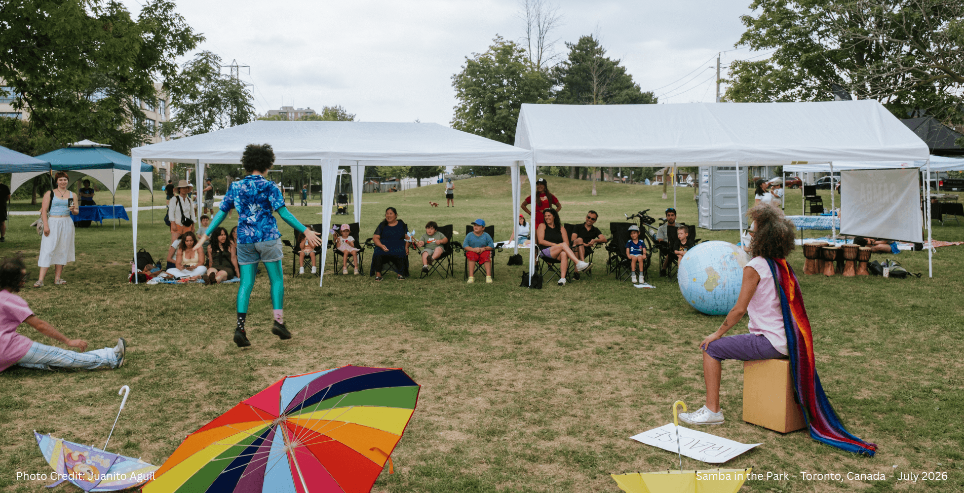 Nomad Clown Caravan | NCC | Alireza Keymanesh | Toronto | Walter Saunders Memorial Park | Samba in the Park